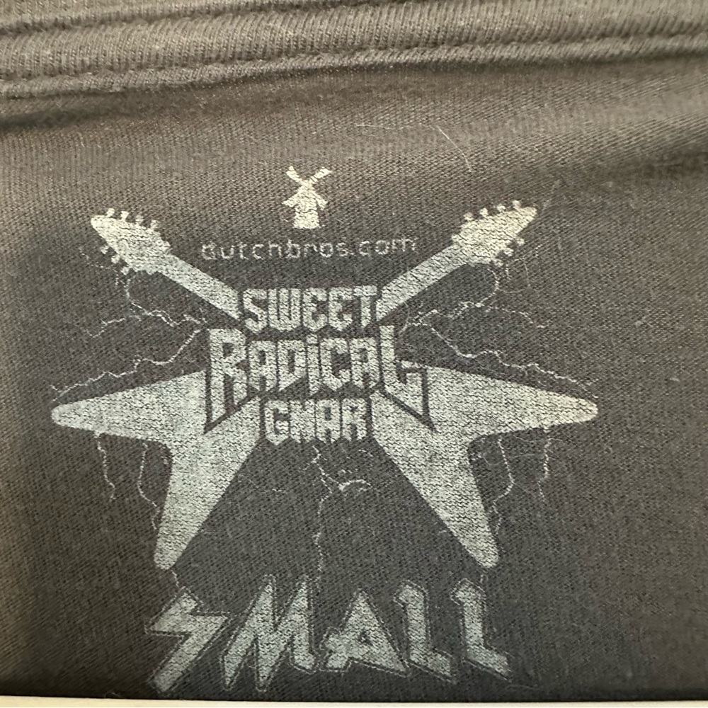 COPY - Dutch Bros VINTAGE Black MEDIUM “Rockin’ Since ‘92” RARE Guitar … - Picture 4 of 4